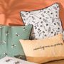 Cushions - Bee and floral cushions  - AMADEUS