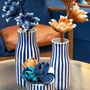 Vases - blue lines vases - AMADEUS