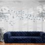 Other wall decoration - Wallpanel  Swallow Cloud Bleu - PAPERMINT