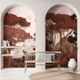 Other wall decoration - Wallpanel Toscane terracotta - PAPERMINT