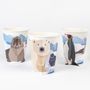 Birthdays - 6 Polar Animal Cups - Compostable - ANNIKIDS