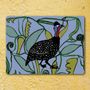 Table mat - Guineafowl Eucalyptus Tablemats and Coasters - ZOOH
