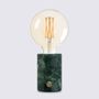 Table lamps - ORBIS Lamp Green Marble - EDGAR