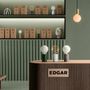 Table lamps - ORBIS Lamp Green Marble - EDGAR