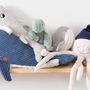Soft toy - Germain octopus, Lucien turtle, Edgar whale and Adam whale - AMADEUS LES PETITS