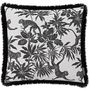 Fabric cushions - Monkey - cushion cover with fringes - pillow case - MAGMA HEIMTEX
