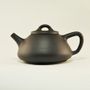 Tea and coffee accessories - Black Clay Teapot - TERRE DE CHINE