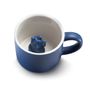 Children's mealtime - Maneki Neko / Lucky Mug dark blue  - DONKEY PRODUCTS