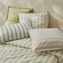 Bed linens - Percale de coton bio Bengale tilleul - DORAN SOU