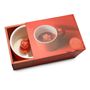 Children's mealtime - Maneki Neko / Lucky Mug red - DONKEY PRODUCTS