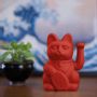 Decorative objects - Maneki Neko/ Lucky Cat / Red  - DONKEY PRODUCTS