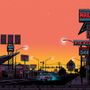 Affiches - AFFICHE PARIS, TEXAS - SUNRISE - PLAKAT - DESIGNING MOVIE POSTERS -