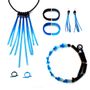 Jewelry - INFINITE LINE collection, "feather" necklaces - ALEX+SVET