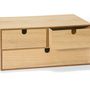 Office sets - Desk organizer made of willow wood 30x23.5x19 cm PA21005 - ANDREA HOUSE