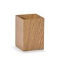 Office sets - Willow wood pencil holder 7x7x10 cm PA21003  - ANDREA HOUSE