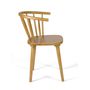 Chaises - Chaise Valerie orme bois 44x42x76 cm MU21019 - ANDREA HOUSE