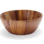 Stew pots - Acacia wood salad bowl Ø25x10 cm MS21065 - ANDREA HOUSE