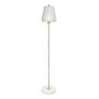 Floor lamps - Elizabeth gold metal and glass floor lamp Ø25x144 cm / E27 / 40W IL21136 - ANDREA HOUSE