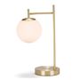 Table lamps - Adhara lamp matt gold metal 26x18x40 cm/E14/25W IL21133 - ANDREA HOUSE