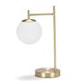 Table lamps - Adhara lamp matt gold metal 26x18x40 cm/E14/25W IL21133 - ANDREA HOUSE