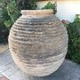 Vases - Greek old huge oil jar, ceramic very large old pot - SILO ART FACTORY