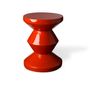 Console table - Stool Zig Zag Coral Red - POLSPOTTEN