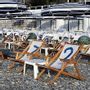 Deck chairs - Deckchair and stool - LES TOILES DU LARGE