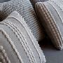 Fabric cushions - The Soft Indoors Living Tricot Collection Cushion - ELISA ATHENIENSE HOME