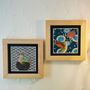 Other wall decoration - Duo of hummingbirds - Framed drawings - L'ATELIER DES CREATEURS