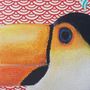 Autres décorations murales - Profil de Toucan Toco – Dessin encadré  - L'ATELIER DES CREATEURS