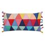 Fabric cushions - Triangle Kilim Cushion   - MEEM RUGS