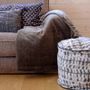 Throw blankets - Boutis Velourama - Bronze Fins 110 x 220 cm - CONSTELLE HOME