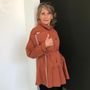 Apparel - Bise Trench Coat - Terracotta - CUMULUS BY FRANCOISE PENDVILLE