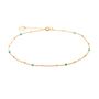 Jewelry - Stella Double Anklet Chain - YAY PARIS