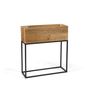 Flower pots - Recycled wood planter 55x21x60.5 cm AX21017 - ANDREA HOUSE