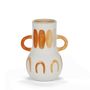 Vases - Desert ceramic vase 14.5x13x20 cm AX21076 - ANDREA HOUSE