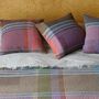 Fabric cushions - Pinstripe Cushion Rosalind - WALLACE SEWELL