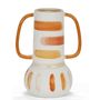 Vases - Ceramic desert vase 22.5x17x30 cm AX21078  - ANDREA HOUSE