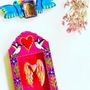 Decorative objects - Hummingbird Liberty XL Decorative Niche - PINK PAMPAS