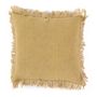 Fabric cushions - Mahé khaki  linen cushion 45x45 cm AX21084 - ANDREA HOUSE