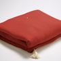 Bed linens - MARILOU - Organic Cotton Double Gauze Quilted Blanket - BIHAN