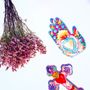 Objets de décoration - Miroir décoratif Maxi Floral - PINK PAMPAS