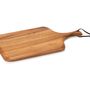 Dessous de plat - Planche à découper en bois d'acacia 21.5x38x2 cm CC21058 - ANDREA HOUSE