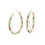 Jewelry - Queen hoops earrings - YAY PARIS