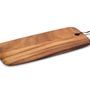 Table mat - Acacia Wood Cutting Board 18x38x2 cm CC21062  - ANDREA HOUSE