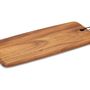 Dessous de plat - Planche à découper en bois d'acacia 22x46x2 cm CC21063 - ANDREA HOUSE