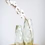 Vases - Serenity glass vase light green Ø15x34.5 cm CR21106  - ANDREA HOUSE