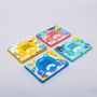 Children's arts and crafts - ASSORTMENT OF 20 STICKERS DECOR POCKET + 1 DISPLAY  - OMY