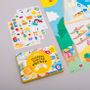 Children's arts and crafts - ASSORTMENT OF 20 STICKERS DECOR POCKET + 1 DISPLAY  - OMY