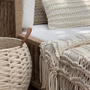 Fabric cushions - Antwerp Small Cushion Knitted Cotton - ELISA ATHENIENSE HOME